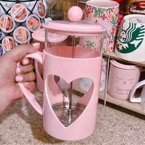 Paris Hilton Pink French Coffee Press